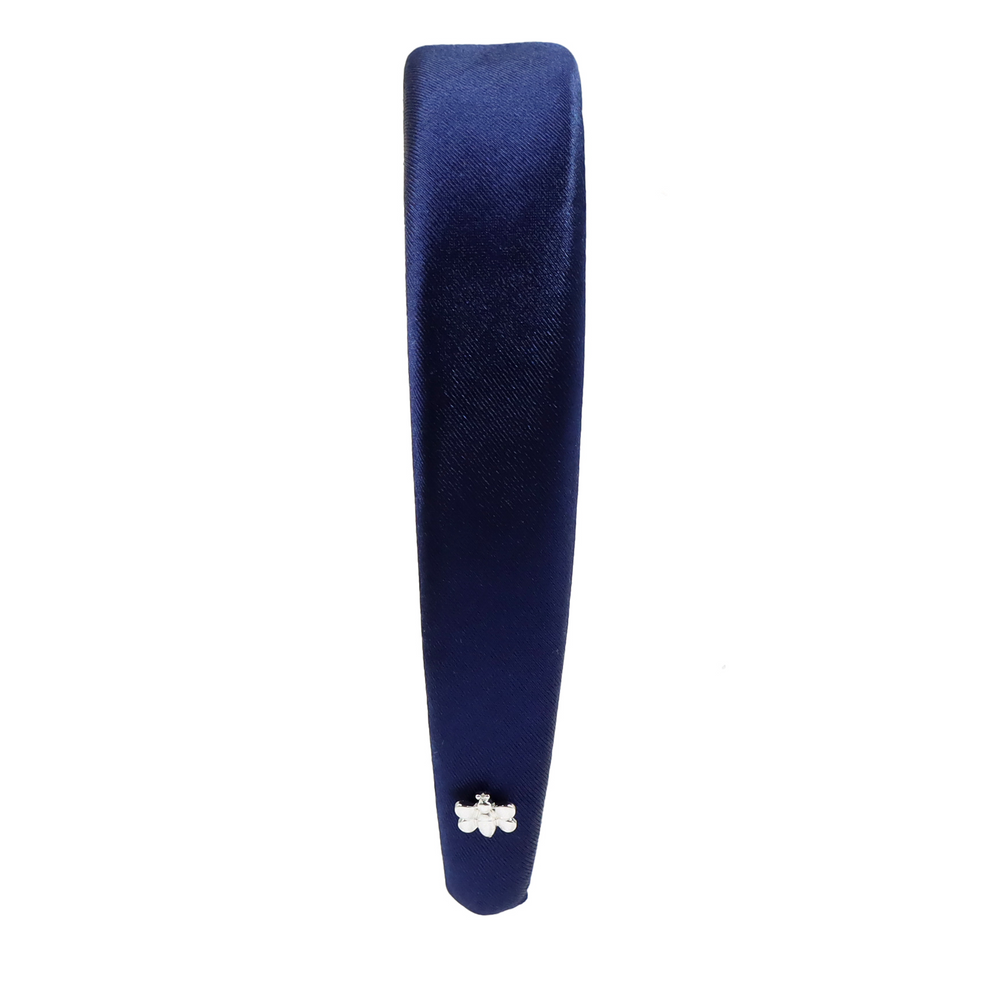 
                      
                        Bee Nice Padded Headband in Deep Navy
                      
                    