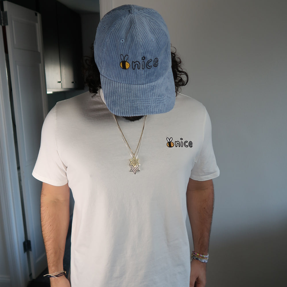 
                      
                        Bee Nice Embroidered Logo Tee in Schmear
                      
                    