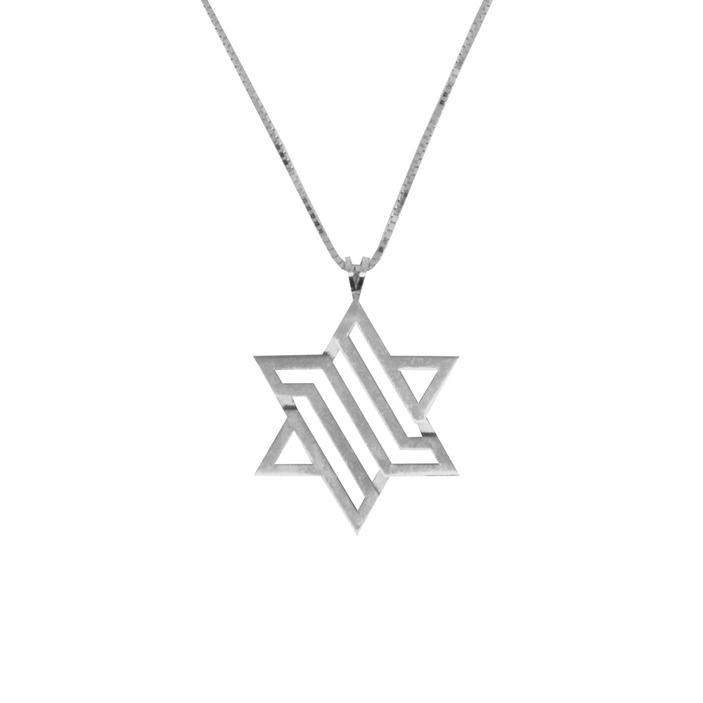 Small Star of David in Silver