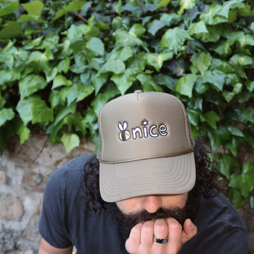 
                      
                        Trucker Hat in Olive
                      
                    